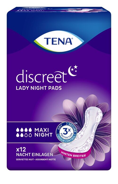 TENA Lady Discreet Maxi Night Inkontinenz Einlagen