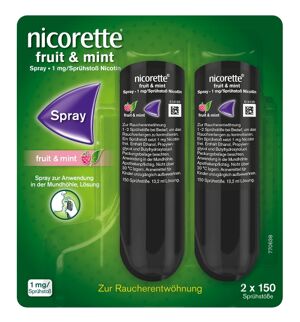 Nicorette Fruit & Mint Spray