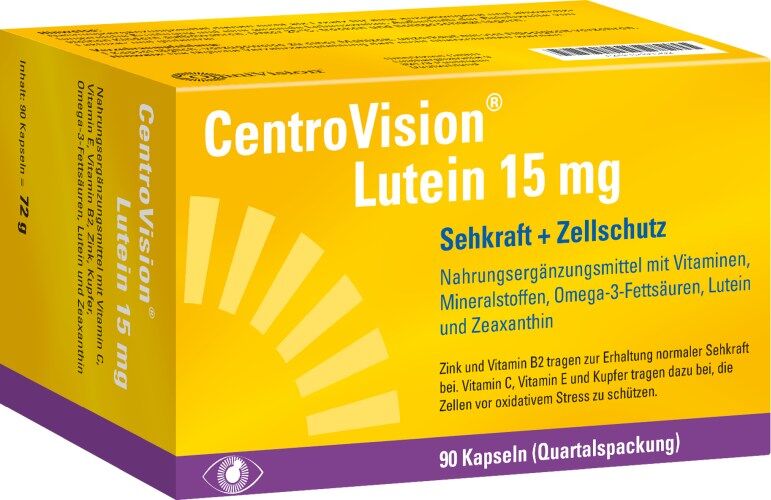 CentroVision Lutein 15 mg