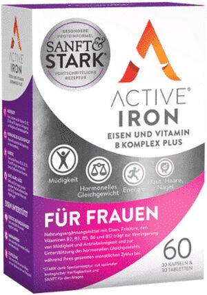 Active Iron Eisen und Vitamin B Komplex plus