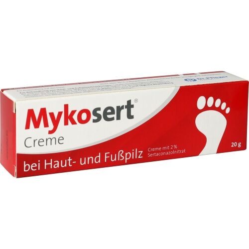 Mykosert Creme bei Haut- und Fußpilz