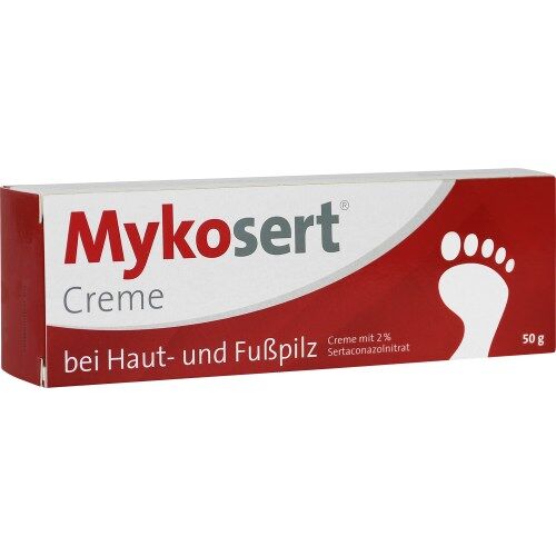 Mykosert Creme bei Haut- und Fußpilz