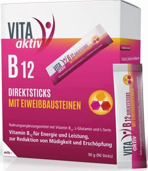 VITA aktiv B 12 Direktsticks mit Eiweißbausteinen