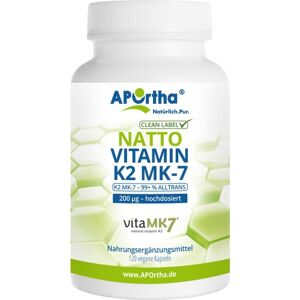 APOrtha Vitamin MK-7 Vitamin K2-MK-7 200ug