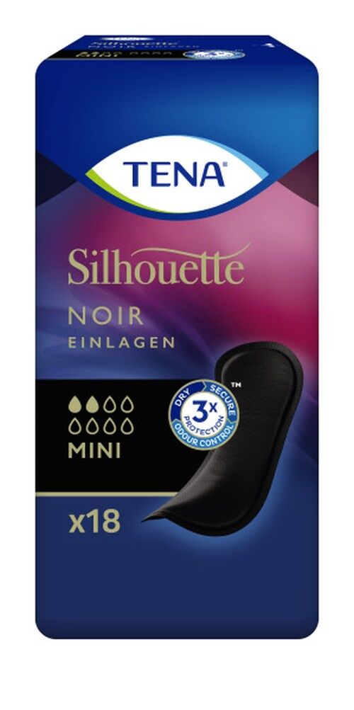 TENA Silhouette Mini Noir Inkontinenz Einlagen