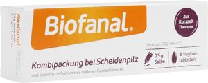 Biofanal Kombipackung b. Scheidenpilz Vagtab+Salbe