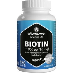 Biotin 10mg hochdosiert vegan