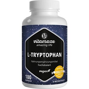 L-Tryptophan 500mg hochdosiert vegan