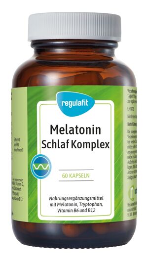 regulafit Melatonin Schlaf Komplex