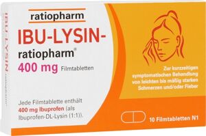 IBU-LYSIN-ratiopharm 400 mg Filmtabletten