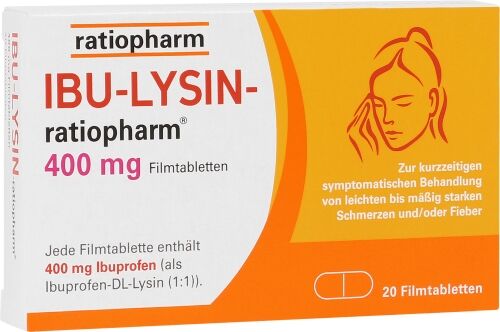 IBU-LYSIN-ratiopharm 400 mg Filmtabletten