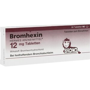 Bromhexin Hermes Arzneimittel 12mg Tabletten