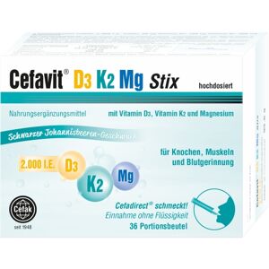 Cefavit D3 K2 Mg 2.000 I.E. Stix
