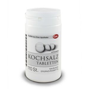 Kochsalz 1000 mg Tabletten mit Bruchkerbe Caelo HV