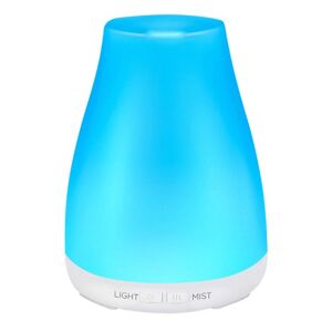 Aroma Diffuser für Ätherische Öle LED Weiß 150 ml