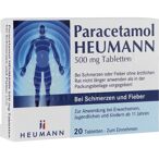 Paracetamol HEU 500 mg TAB b. Schmerzen und Fieber