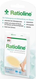 Ratioline Protect Blasenpflaster 4.2x6.8 cm