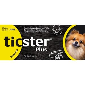 TICSTER PLUS Spot-on-Lsg.z.Auftropf.f.Hund bis 4kg