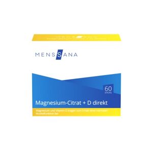 Magnesium-Citrat + D direkt MensSana