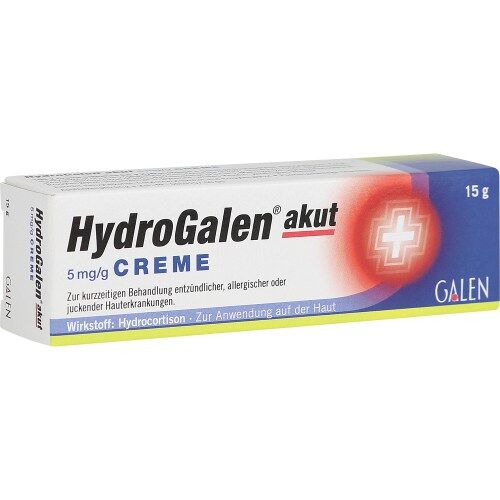 HydroGalen akut 5 mg/g Creme