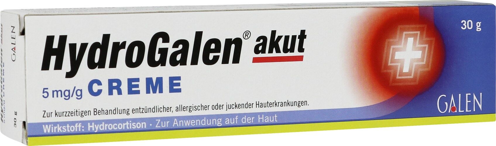 HydroGalen akut 5 mg/g Creme