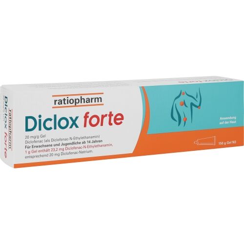 Diclox forte 20 mg/g Gel