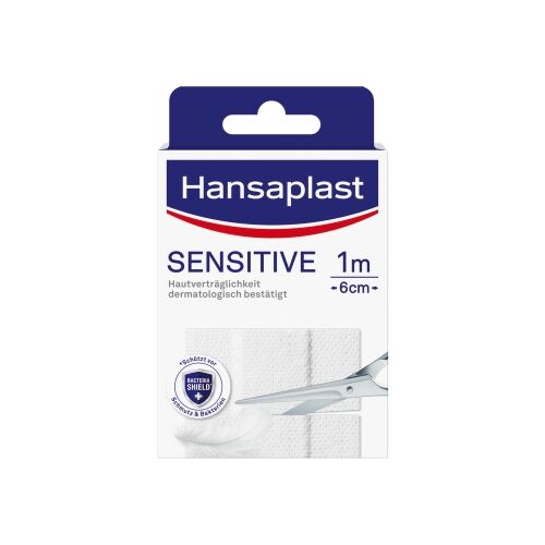 Hansaplast Sensitive Pflaster Hypoallergen 1mx6cm