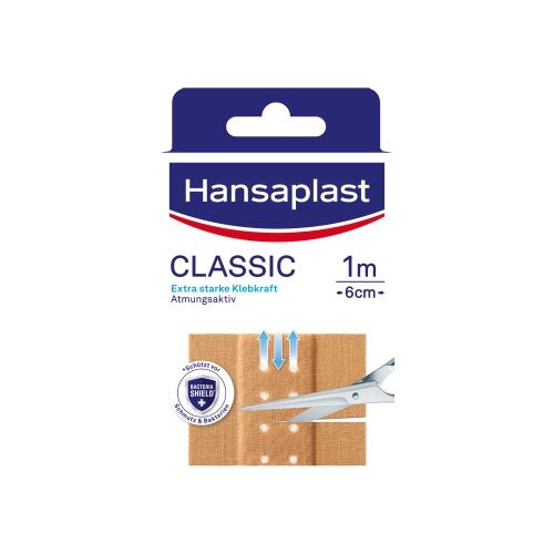 Hansaplast Classic Pflaster 1mx6cm