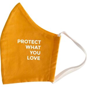 Bio Mund Nasen Maske Protect What You Love orange