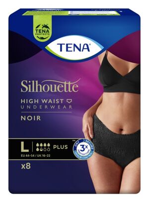 TENA Silhouette Plus Noir L Inkontinenz Pants