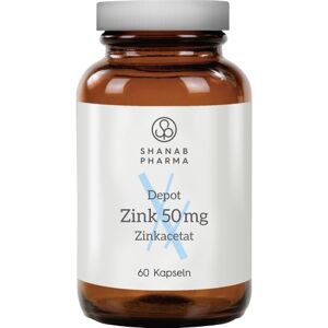 ZINK 50MG ZINKACETAT DEPOT SHANAB