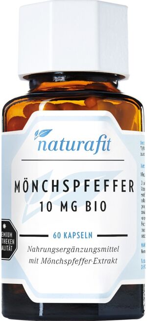 naturafit Mönchspfeffer 10 mg Bio