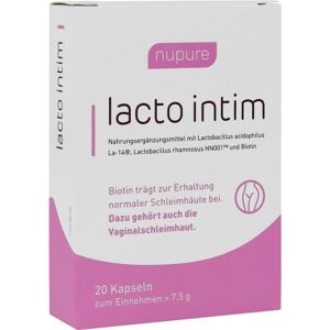 lacto intim - oral Probiotikum bei bakt. Vaginose
