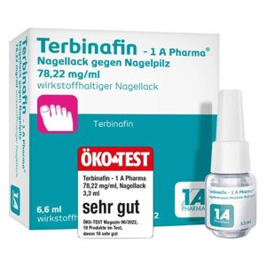 TERBINAFIN-1A Pharma Nagellack gegen Nagelpilz 78,22mg/ml