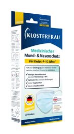 KLOSTERFRAU Med. Mund- & Nasenschutz für Kinder