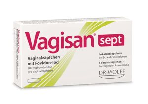 Vagisan sept Vaginalzäpfchen mit Povidon-Iod