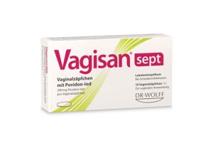Vagisan sept Vaginalzäpfchen mit Povidon-Iod