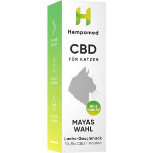 Hempamed Katze CBD Öl 3 % Lachs-Geschmack