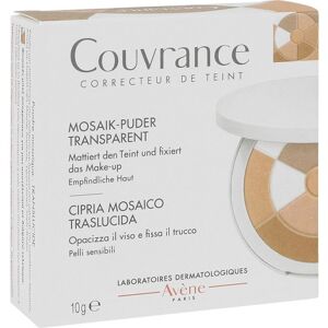 AVENE Couvrance Mosaik-Puder TRANSPARENT m. Schwäm