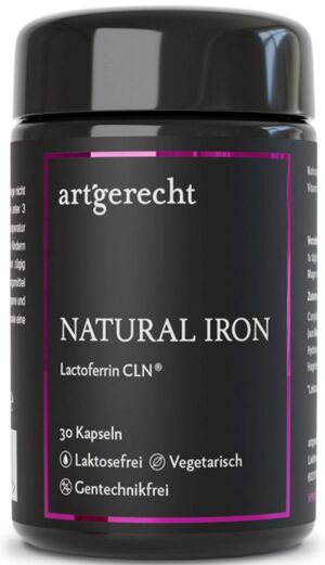 NATURAL IRON CLN® – Babynahrung 30 ST Kapseln magensaftresistent, PZN 17268190