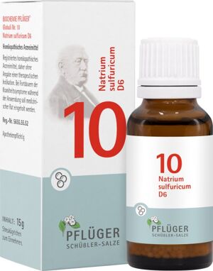 Biochemie Pflüger Glo Nr.10 Natrium sulfuricum D6