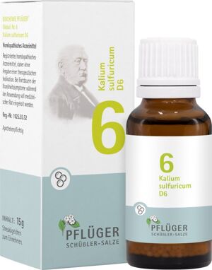 Biochemie Pflüger Glo Nr.6 Kalium sulfuricum D6