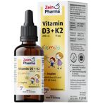 Vitamin D3 200 I.E. + K2 15 µg Family Tropfen