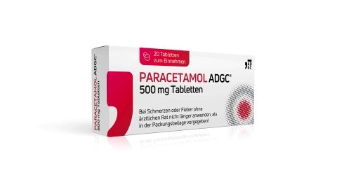 PARACETAMOL ADGC 500 mg Tabletten