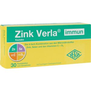 Zink Verla immun Kautabs