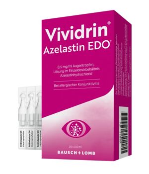 Vividrin Azelastin EDO 0.5 mg/ml Augentr.Lös.i.EDP