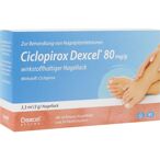 Ciclopirox Dexcel 80 mg/g wirkstoffhaltiger Nagel.