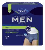 TENA Men Act.Fit Inkontinenz Pants Plus S/M blau
