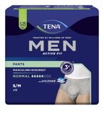 TENA Men Act.Fit Inkontinenz Pants Norm. S/M grau