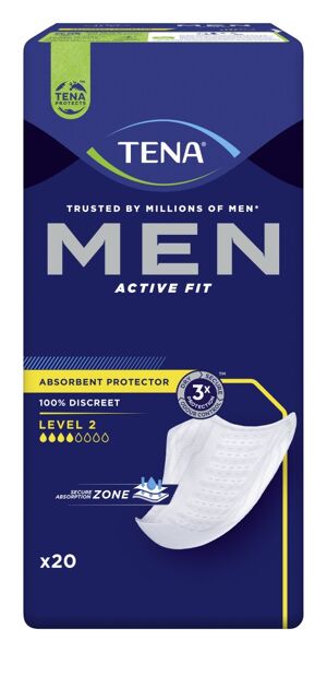 TENA Men Active Fit Level 2 Inkontinenz Einlagen